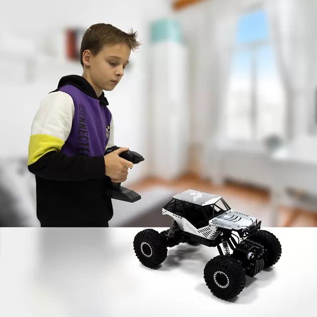 Автомобиль Off-road Crawler на р/у – Tiger (матовый серый)