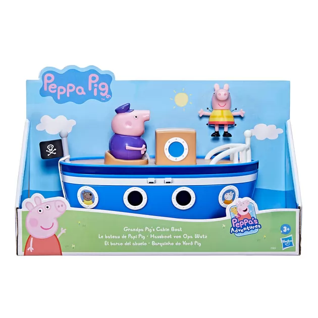 Игровой набор Peppa - Пеппа с дедушкой на корабле