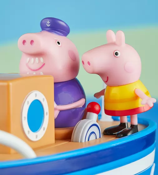 Игровой набор Peppa - Пеппа с дедушкой на корабле - F3631_5.jpg - № 5