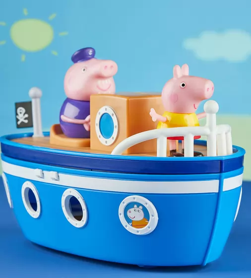 Игровой набор Peppa - Пеппа с дедушкой на корабле - F3631_6.jpg - № 6