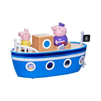 Игровой набор Peppa - Пеппа с дедушкой на корабле
