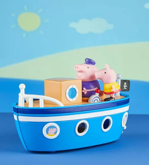 Игровой набор Peppa - Пеппа с дедушкой на корабле - F3631_7.jpg - № 7