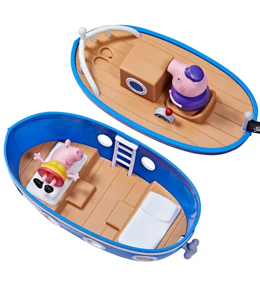 Игровой набор Peppa - Пеппа с дедушкой на корабле - F3631_2.jpg - № 2