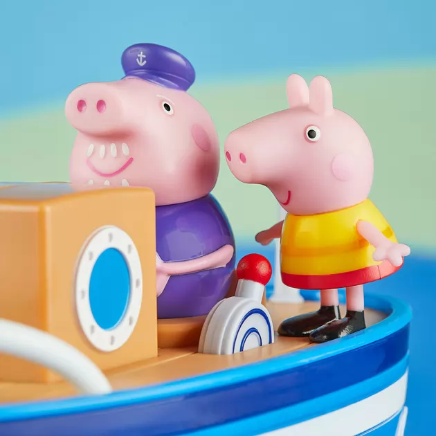 Игровой набор Peppa - Пеппа с дедушкой на корабле