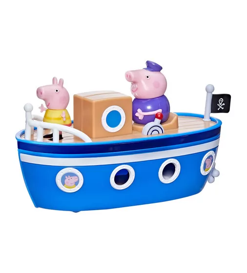Игровой набор Peppa - Пеппа с дедушкой на корабле - F3631_1.jpg - № 1