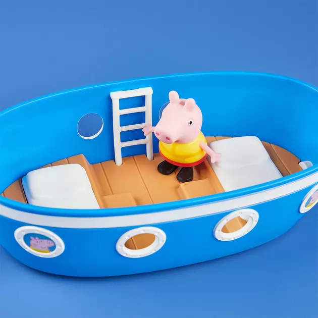 Игровой набор Peppa - Пеппа с дедушкой на корабле