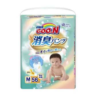 Трусики-подгузники GOO.N серии AROMAGIC DEO PANTS (M, 7-12 Кг)