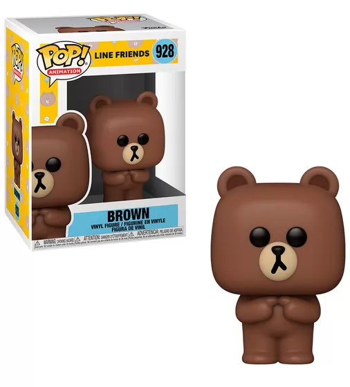 Игровая фигурка Funko Pop! серии Line Friends - Браун - 48151_2.jpg - № 2