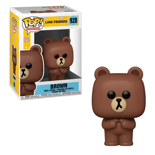 Игровая фигурка Funko Pop! серии Line Friends - Браун