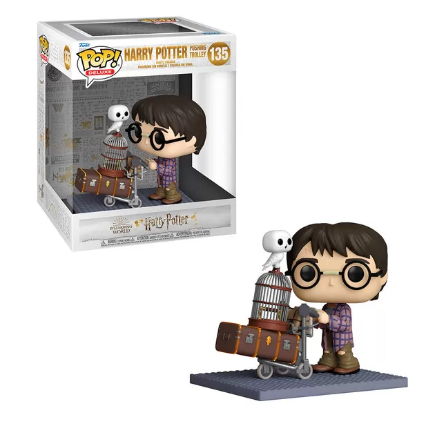 Игровая фигурка Funko Pop! Deluxe серии Гарри Поттер - Гарри Поттер с тележкой