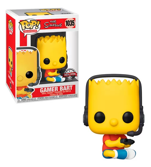 Игровая фигурка Funko Pop! серии Симпсоны - Геймер Барт (эксклюзив) - 48849_2.jpg - № 2