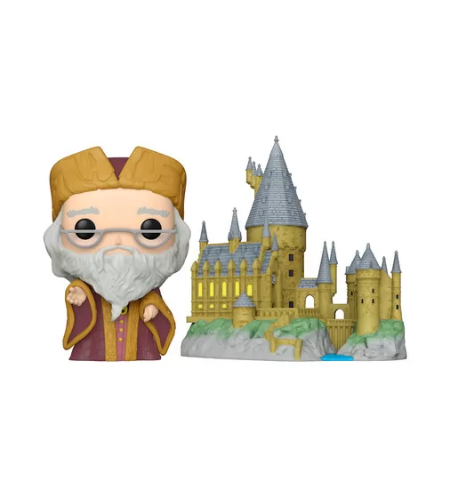 Игровая фигурка Funko Pop! Town - Дамблдор с Хогвардсом - 57369_1.jpg - № 1