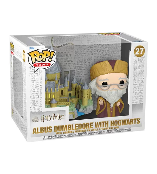 Игровая фигурка Funko Pop! Town - Дамблдор с Хогвардсом - 57369_2.jpg - № 2
