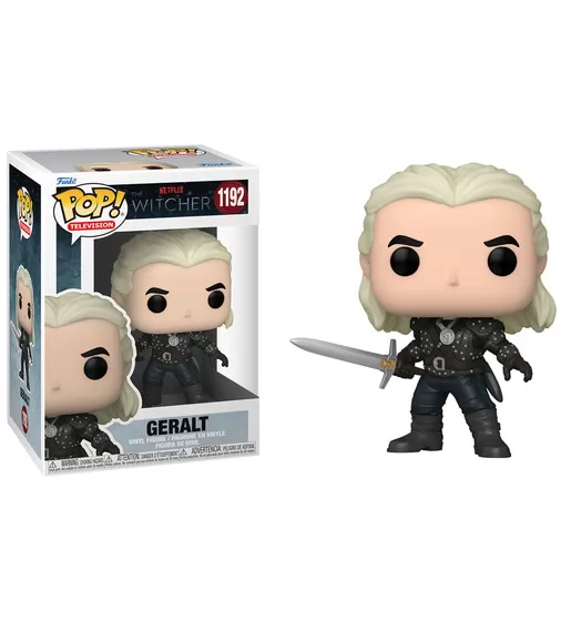 Игровая фигурка Funko POP! cерии Ведьмак ­- Геральт (w/CHASE) - 57814_3.jpg - № 3