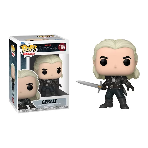 Игровая фигурка Funko POP! cерии Ведьмак ­- Геральт (w/CHASE)