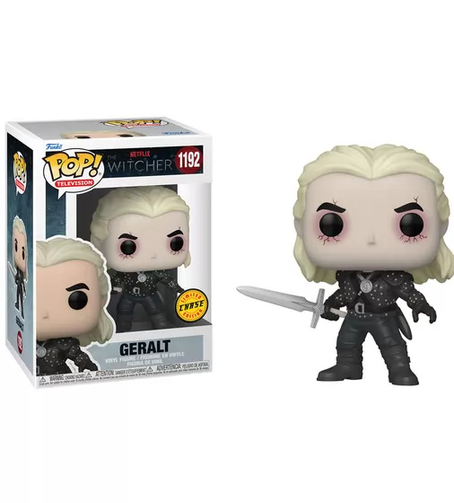 Игровая фигурка Funko POP! cерии Ведьмак ­- Геральт (w/CHASE) - 57814_4.jpg - № 4