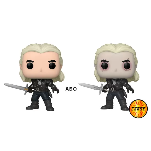 Игровая фигурка Funko POP! cерии Ведьмак ­- Геральт (w/CHASE)
