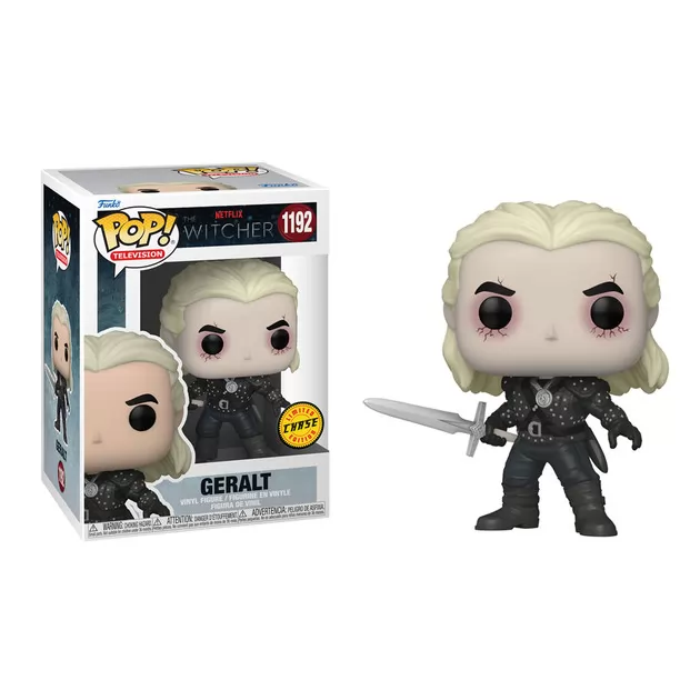 Игровая фигурка Funko POP! cерии Ведьмак ­- Геральт (w/CHASE)