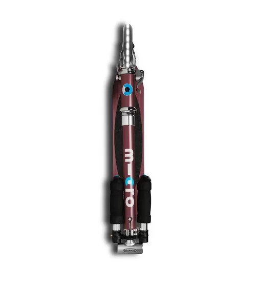 Самокат MICRO серии Sprite LED" – Осенний красный" - SA0209_7.jpg - № 7
