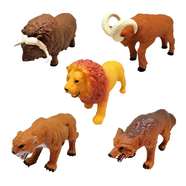 Стретч-игрушка в виде животного Diramix The Epic Animals – Лед против пустыни