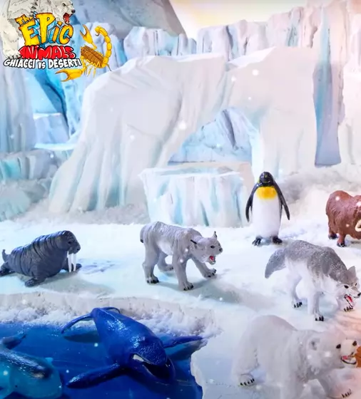 Стретч-игрушка в виде животного Diramix The Epic Animals – Лед против пустыни - DIR-T-10005_2.jpg - № 2