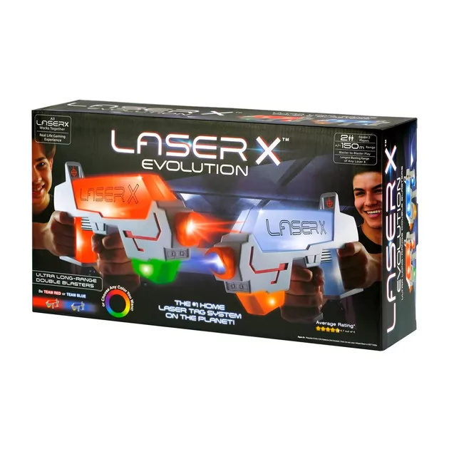 Игровой набор для лазерных боев - Laser X Revolution Long Range для двух игроков