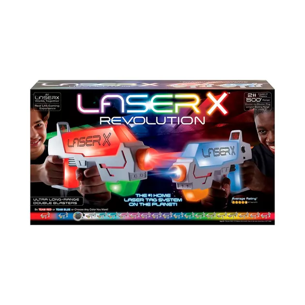 Игровой набор для лазерных боев - Laser X Revolution Long Range для двух игроков