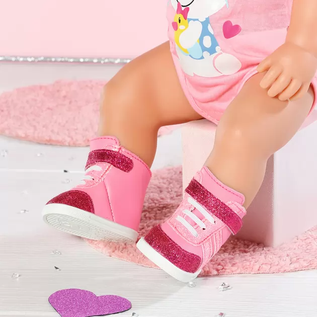 Обувь для куклы Baby Born - Розовые кеды