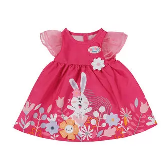 Одежда для куклы Baby Born - Платье с цветами