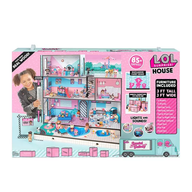 Игровой меганабор с куклами L.O.L. -  МОДНЫЙ ОСОБНЯК