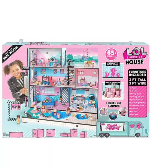 Игровой меганабор с куклами L.O.L. -  МОДНЫЙ ОСОБНЯК - 555001_11.jpg - № 11