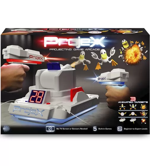 Игровой набор для лазерных боев - Проектор Laser X Animated - 52608_1.jpg - № 1