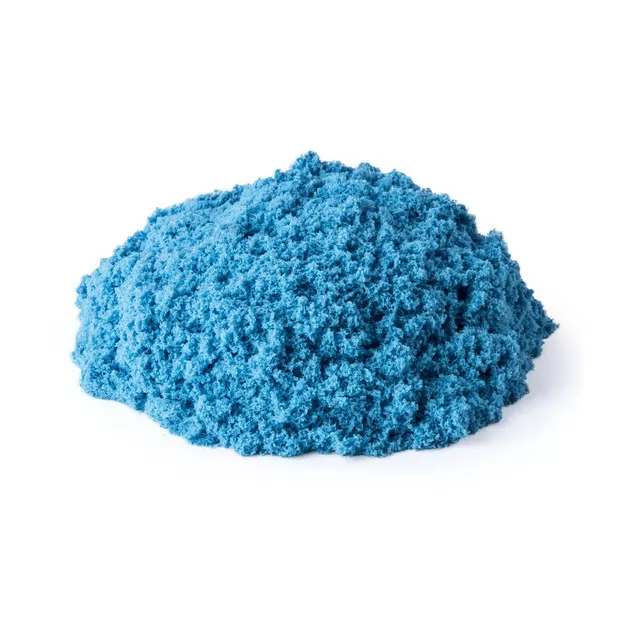 Песок Для Детского Творчества - Kinetic Sand Мини Крепость (Голубой)