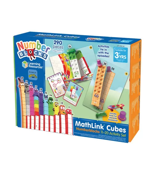 Обучающий игровой набор LEARNING RESOURCES серии Numberblocks" – Учимся считать от 11 до 20 Mathlin" - LSP0950-UK_1.jpg - № 1