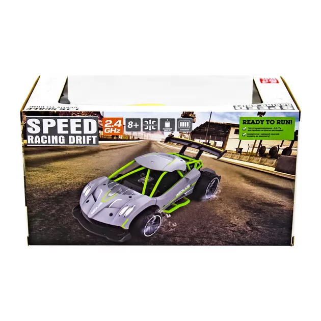 Автомобиль Speed racing drift на р/у – Aeolus (желтый, 1:16)
