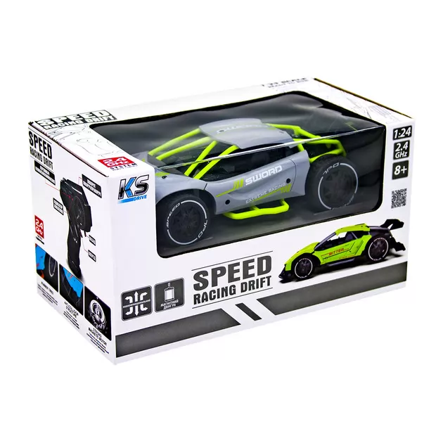 Автомобиль Speed racing drift на р/у – Sword (серый, 1:24)