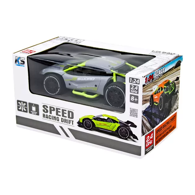 Автомобиль Speed racing drift на р/у – Sword (серый, 1:24)