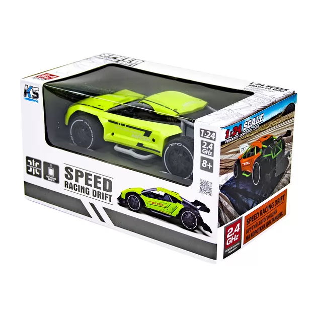 Автомобиль Speed racing drift на р/у – Mask (зеленый, 1:24)