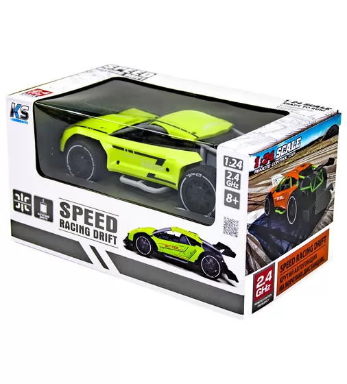Автомобиль Speed racing drift на р/у – Mask (зеленый, 1:24) - SL-290RHGR_10.jpg - № 10