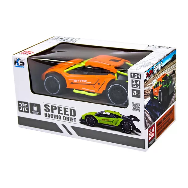 Автомобиль Speed racing drift на р/у – Bitter (оранжевый, 1:24)