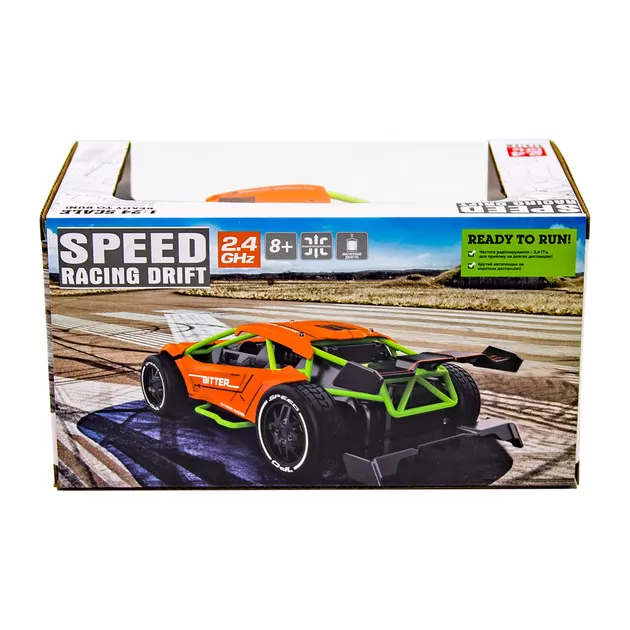 Автомобиль Speed racing drift на р/у – Bitter (оранжевый, 1:24)
