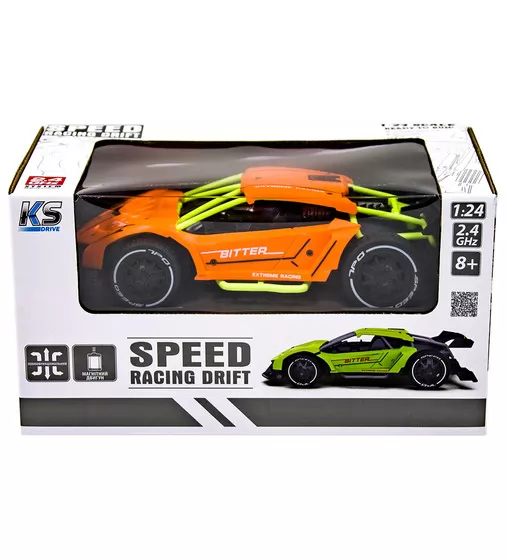 Автомобиль Speed racing drift на р/у – Bitter (оранжевый, 1:24) - SL-291RHO_11.jpg - № 11