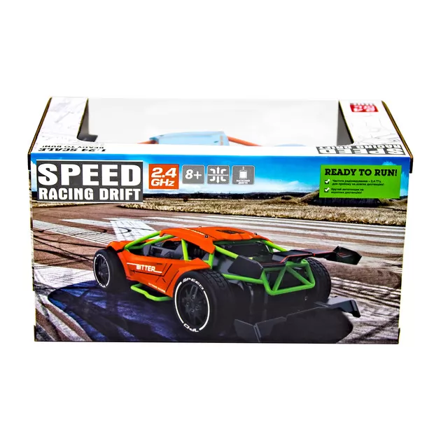 Автомобиль Speed racing driftr на р/у – Red Sing (голубой, 1:24)