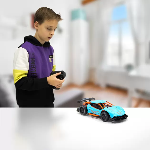 Автомобиль Speed racing driftr на р/у – Red Sing (голубой, 1:24)