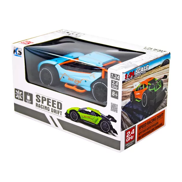 Автомобиль Speed racing driftr на р/у – Red Sing (голубой, 1:24)
