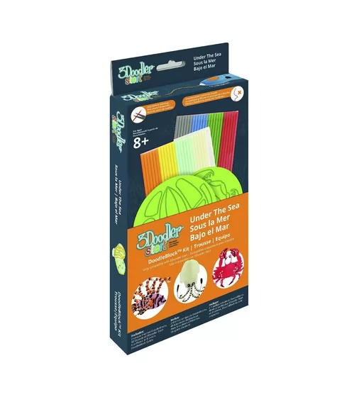 Набор Аксессуаров Для 3D-Ручки 3Doodler Start - Водный Мир - 3DS-DBK-SE-COM_2.jpg - № 2