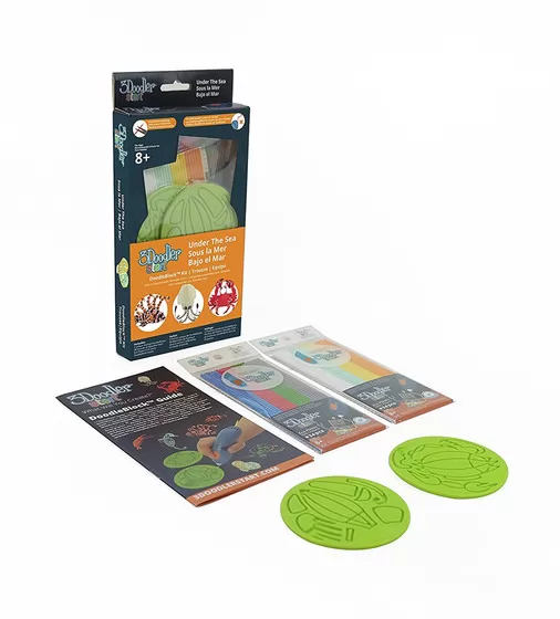 Набор Аксессуаров Для 3D-Ручки 3Doodler Start - Водный Мир - 3DS-DBK-SE-COM_1.jpg - № 1