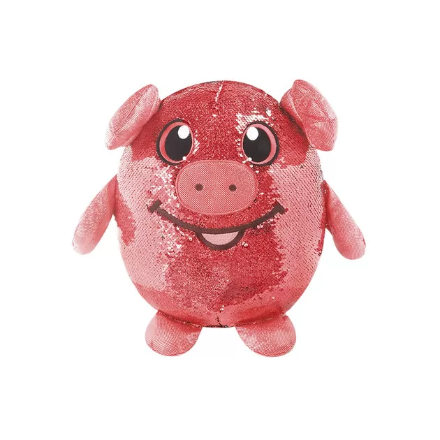 Мягкая Игрушка С Пайетками Shimmeez – Веселая Свинка
