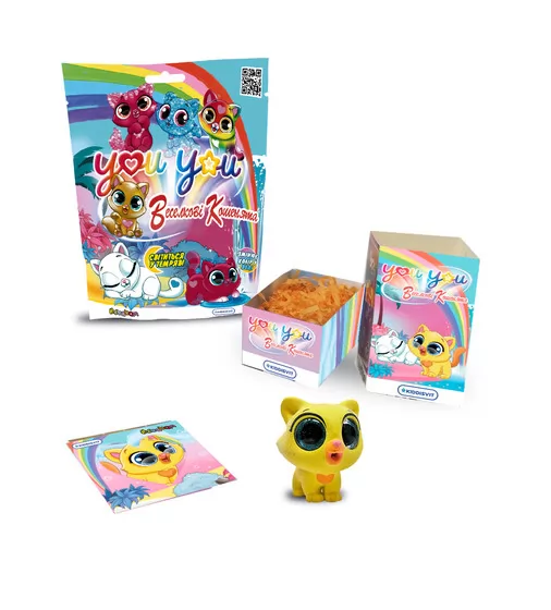 Коллекционная фигурка-сюрприз You You - Радужные котята (12 шт., в диспл.) - 58-CN-2020-CDU_3.jpg - № 3