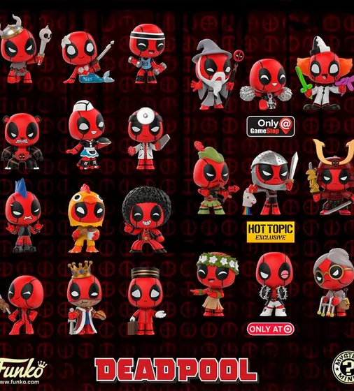 Игровая фигурка Funko Mystery Minis - Deadpool S1 - 30975_4.jpg - № 4